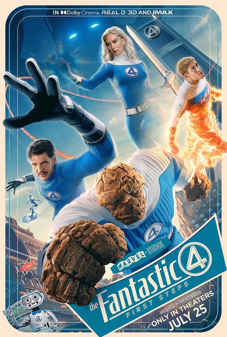 The Fantastic Four First Steps 2025 Dubb in Hindi Movie